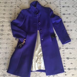 J. Crew Purple Coat
